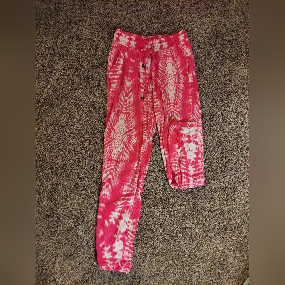 Bright Pink Joggers by Hot Kiss
